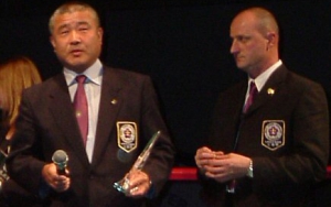 Kancho Yoshiji Soeno e Shihan M° Mariani Gianluca